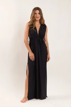 Black Long Dress Soleil