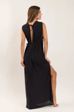 Black Long Dress Soleil