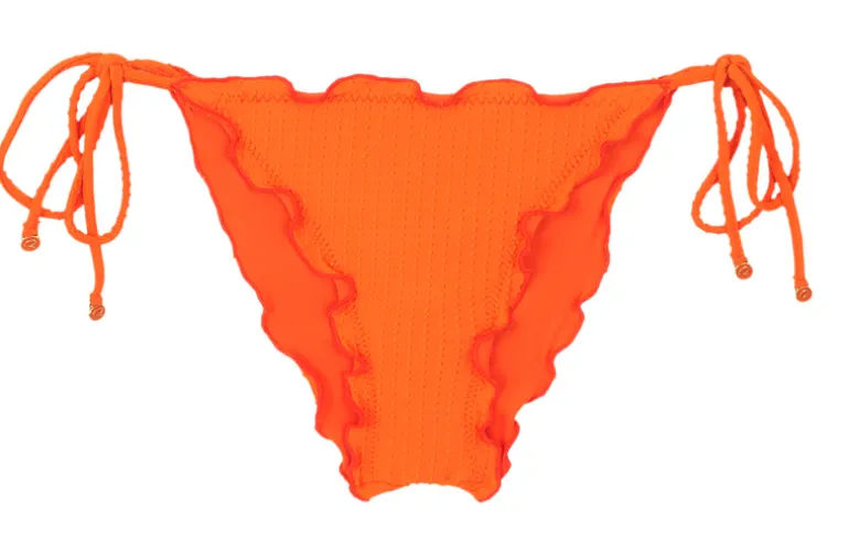 Bottom Dots-Orange Frufru