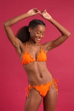 Bottom Dots-Orange Frufru-Comfy