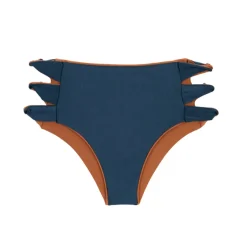 Bottom Nocciola High-Waist-Spin