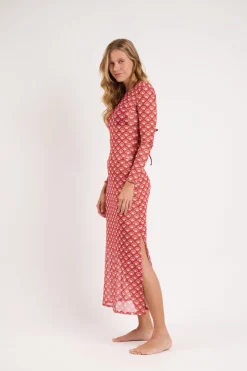 Floral-Scales Dress Lucy