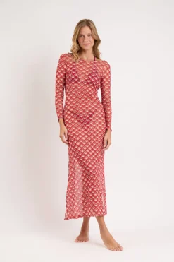 Floral-Scales Dress Lucy