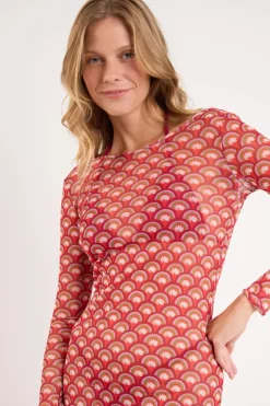 Floral-Scales Dress Lucy