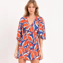 Leaves Mini Dress