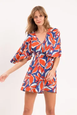 Leaves Mini Dress