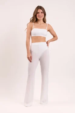 Memphis-White Pants Lana