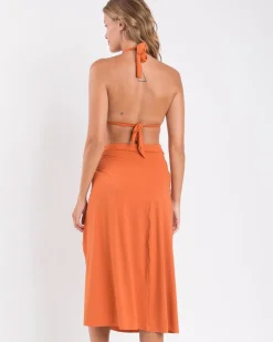 Ocre Long-Skirt-Knot