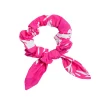 Pink-Palms Scrunchie
