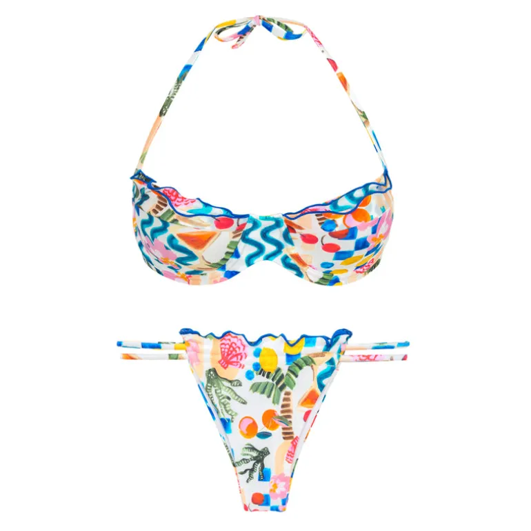 Set Al-Mare Balconet-Frufru Pipa-Frufru