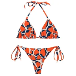 Set Amore-Red Tri-Inv Cheeky-Tie