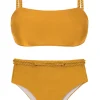Set Damasco Bandeau-Reto Hotpants