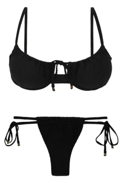 Set Dots-Black Balconet-Tie Pipa