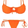 Set Dots-Orange Balconet-Tie Pipa