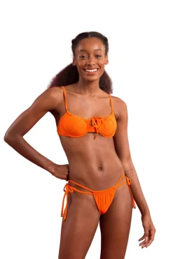 Set Dots-Orange Balconet-Tie Pipa