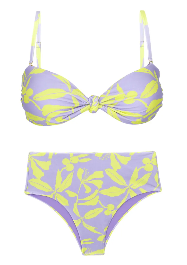 Set Glow Bandeau-Joy Hotpants