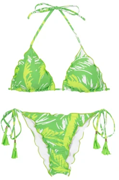 Set Green-Palms Frufru