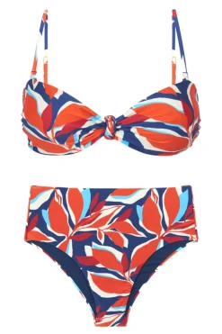 Set Leaves Bandeau-Joy Hotpants