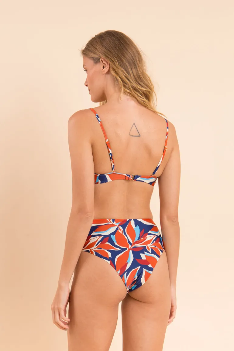 Set Leaves Bandeau-Joy Hotpants