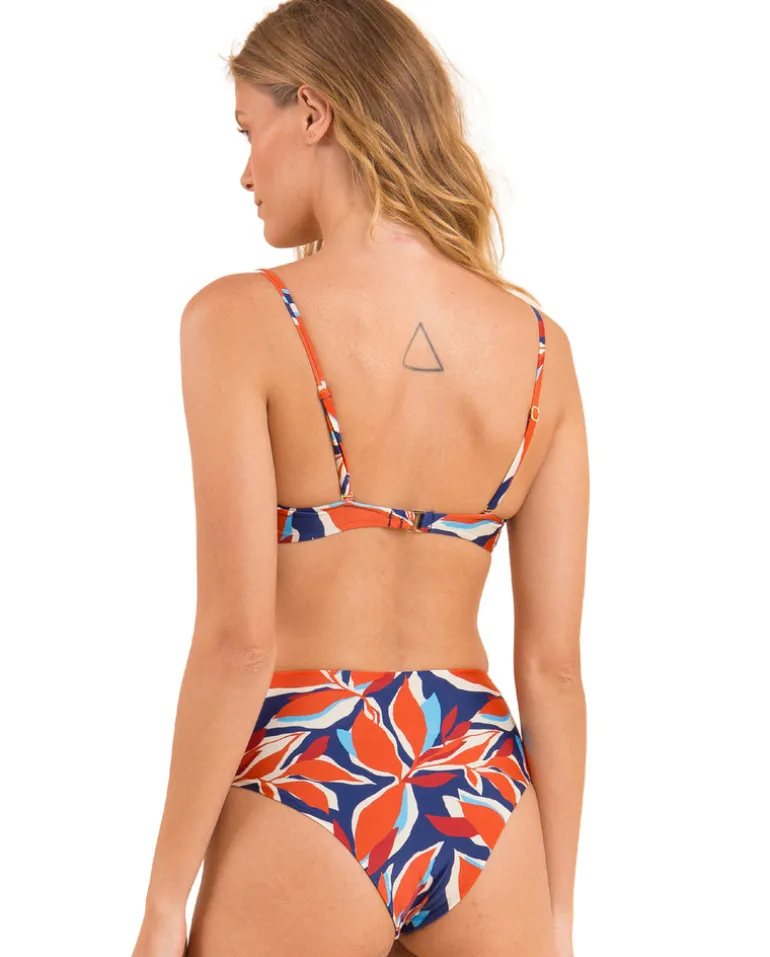 Set Leaves Bandeau-Joy Hotpants