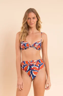 Set Leaves Bandeau-Joy Hotpants