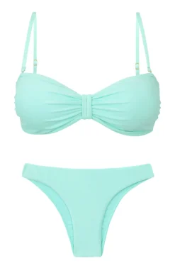 Set Malibu-Menta Bandeau-Duo Essential