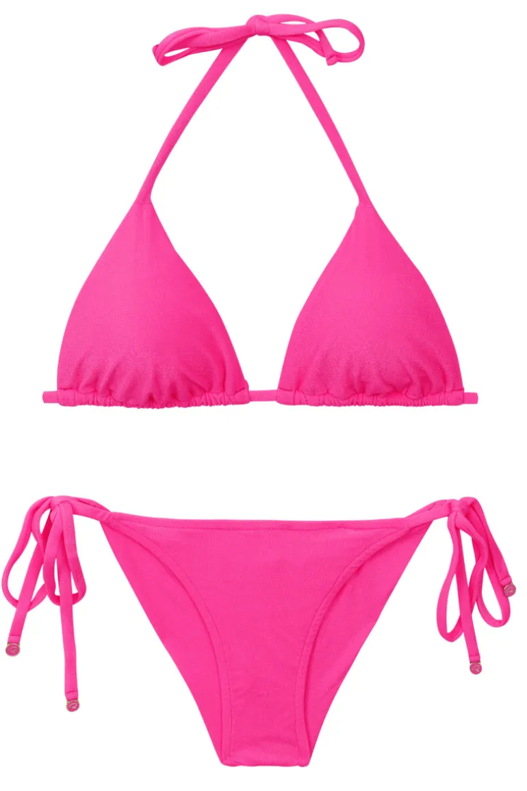 Set Malibu-Rosa Tri-Inv Cheeky-Tie
