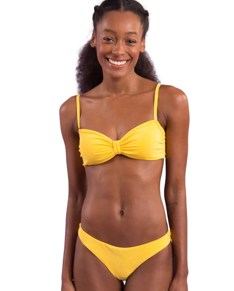 Set Malibu-Yellow Bandeau-Duo Essential