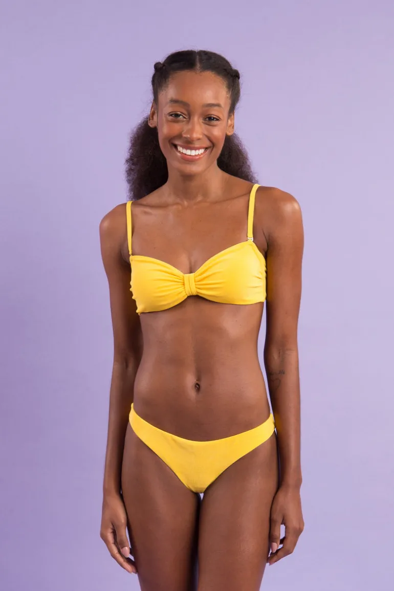 Set Malibu-Yellow Bandeau-Duo Essential