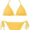 Set Malibu-Yellow Tri-Inv Cheeky-Tie