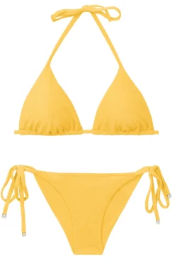 Set Malibu-Yellow Tri-Inv Cheeky-Tie