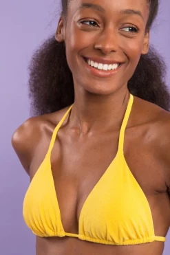 Set Malibu-Yellow Tri-Inv Cheeky-Tie