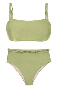 Set Oliva Bandeau-Reto Hotpants