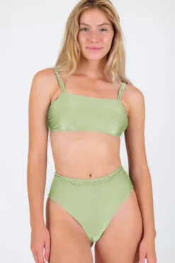 Set Oliva Bandeau-Reto Hotpants