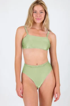 Set Oliva Bandeau-Reto Hotpants