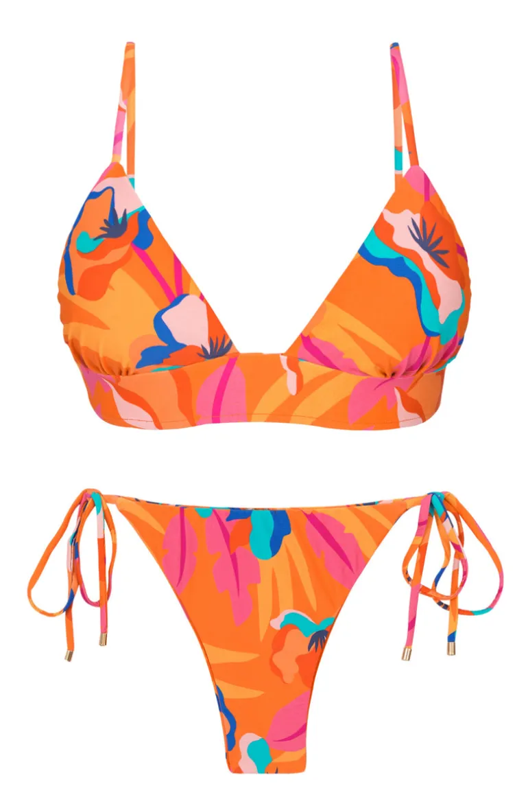 Set Orange-Bloom Tri-Cos Ibiza
