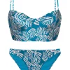 Set Palms-Blue Balconet-Anna Comfy