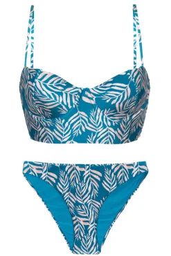 Set Palms-Blue Balconet-Anna Comfy