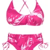 Set Pink-Palms Bralette Madrid