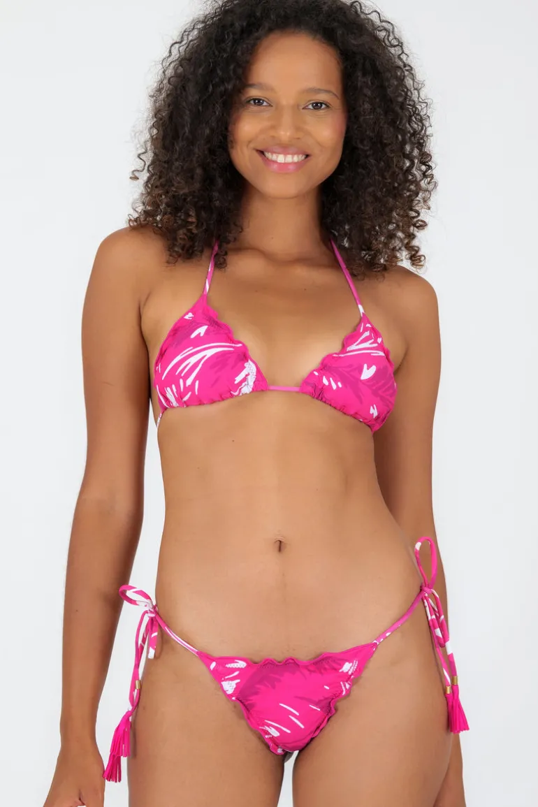 Set Pink-Palms Frufru