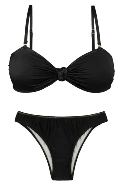 Set Shimmer-Black Bandeau-Joy Essential