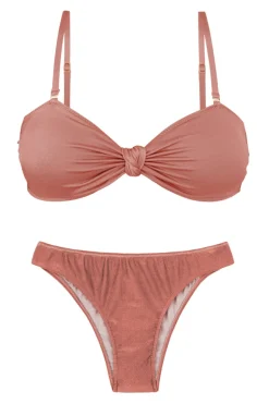 Set Shimmer-Copper Bandeau-Joy Essential