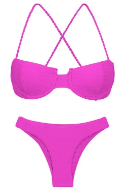 Set St-Tpz-Pink Balconet Essential