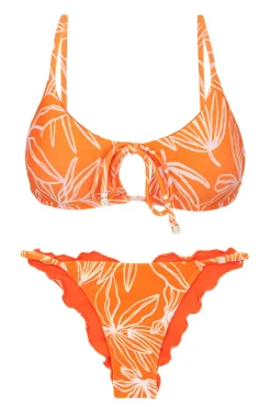 Set Trail-Orange Tank-Tie Ipanema