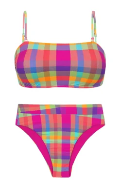 Set Tulip-Garden Bandeau-Reto Hotpant-Cos