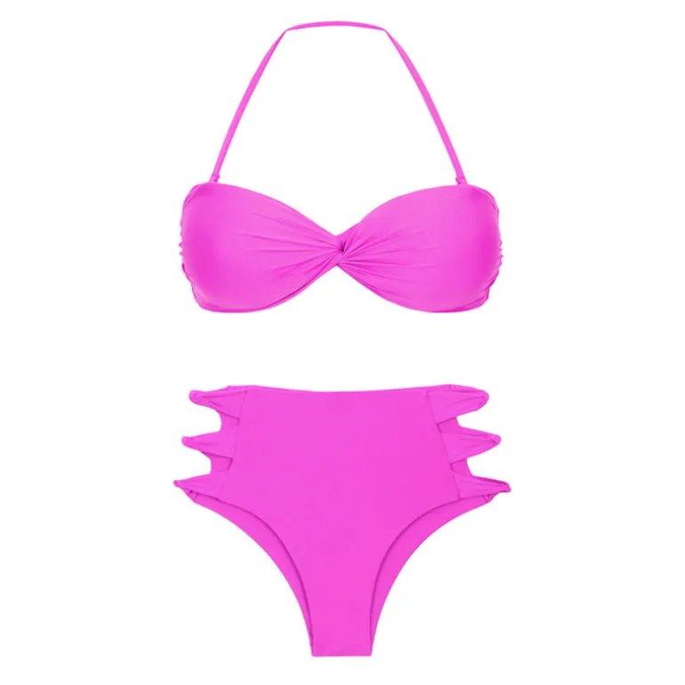 Set Vita-Pink Twist Highwaist-Spin