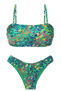 Set Wilds Bandeau-Reto Highleg