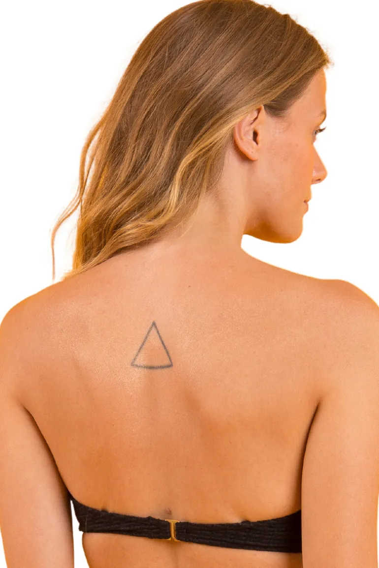 Top Bora-Black Bandeau-Joy