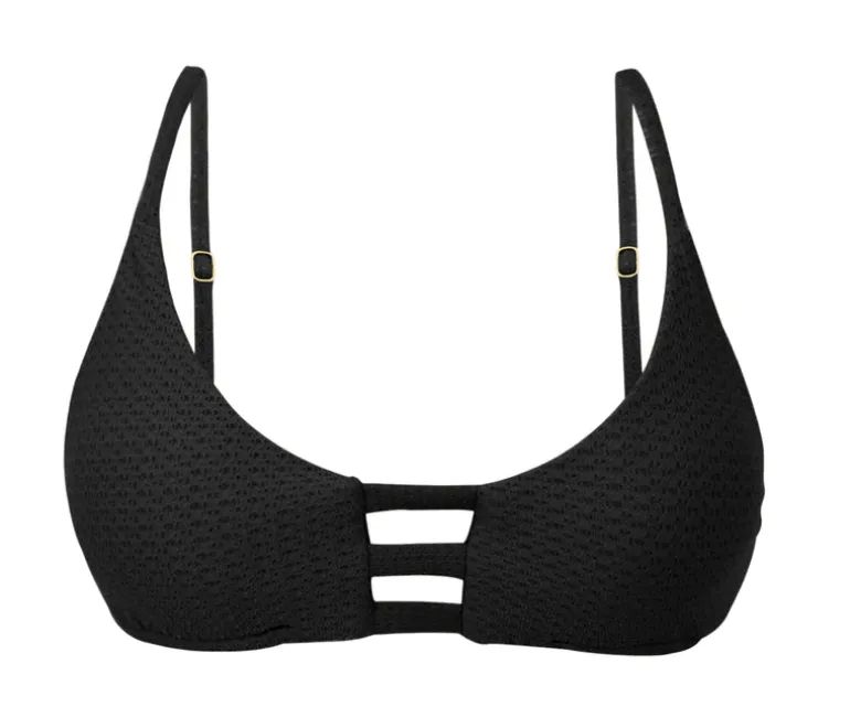 Top Bora-Black Bra-Trio