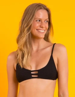 Top Bora-Black Bra-Trio